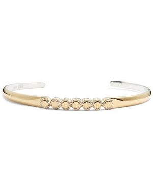 Anna Beck Smooth Circle Skinny Cuff - White
