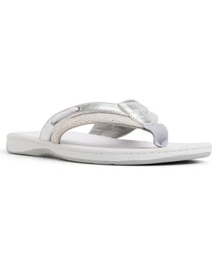 Sperry Top-Sider Sable Fish Flip Flop - White