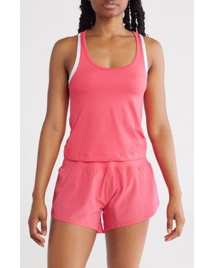 X By Gottex Racerback Tank - Red
