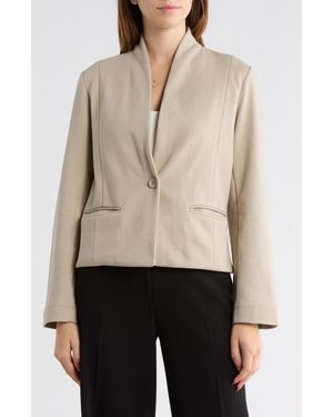 James Perse Clean Cotton Blazer - Natural