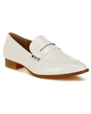 Rag & Co Noshiya Penny Loafer - White