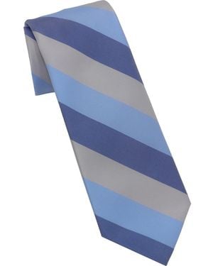 DKNY Stripe Tie - Blue