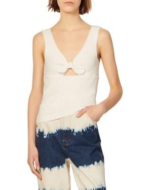 Sandro Tayron Tank Top - Blue