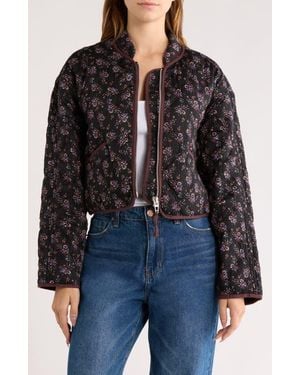 Blank NYC Quilted Jacket - Black