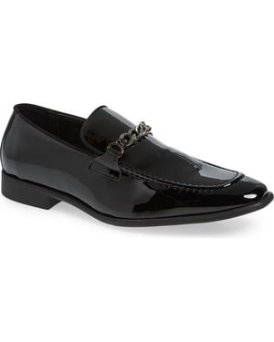 Abound Soren Chain Patent Loafer - Black