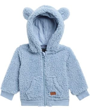 7 For All Mankind Faux Shearling Bear Jacket - Blue