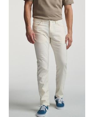 Mavi Jake Slim Leg Pants - White