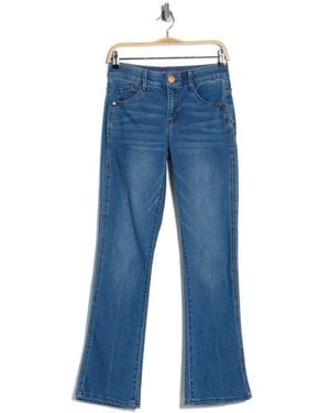 Democracy Absolution Itty Bitty Bootcut Jeans - Blue