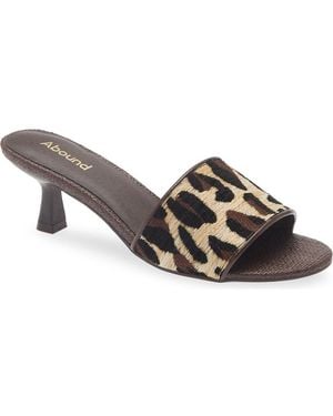 Abound Audrina Kitten Heel Sandal - Brown