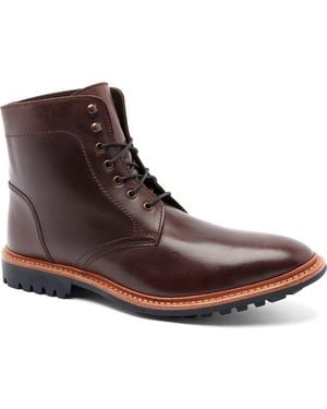 Anthony Veer Lincoln Lug Sole Boot - Brown