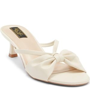 Rachel Roy Jane Bow Slide Sandal - White