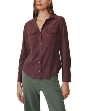 Bella Dahl Western Shirt - Red