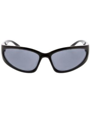 BCBGeneration 54Mm Racer Wrap Sunglasses - Black