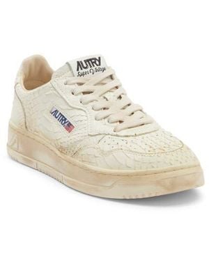 Autry Retro Low Sneaker - White