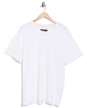 Rag & Bone Classic Cotton Slub Jersey T-Shirt - White