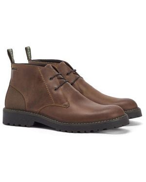 Barbour Maxwell Waterproof Chukka Boot - Brown