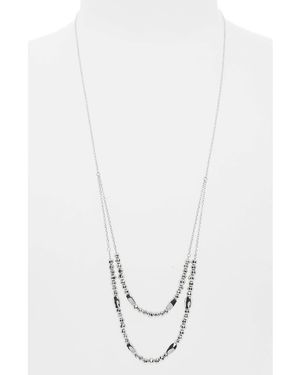 Gorjana Kellen Adjustable Layer Necklace - White