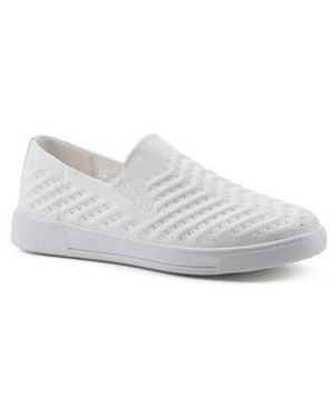 White Mountain Courage Slip-On Sneaker - White