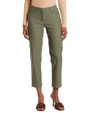 Nanette Lepore Rayon Blend Ankle Pants - Green