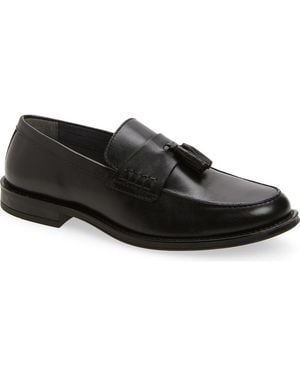 Steve Madden Daimon Tassel Loafer - Black
