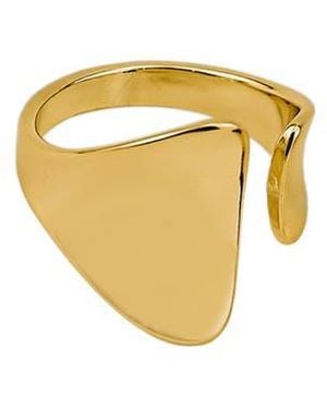 Panacea Tapered Adjustable Ring - Metallic