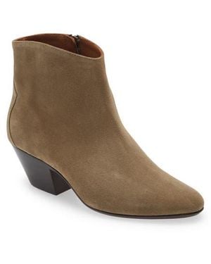 Isabel Marant Dacken Stitch Bootie - Brown