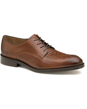 Johnston & Murphy Meade Moc Toe Derby - Brown