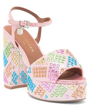 Kurt Geiger Brixton Platform Sandal - Pink