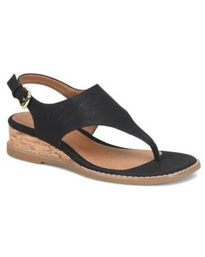 EuroSoft Macrae Slingback Wedge Sandal - White
