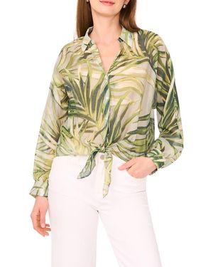 vince camuto tie front top