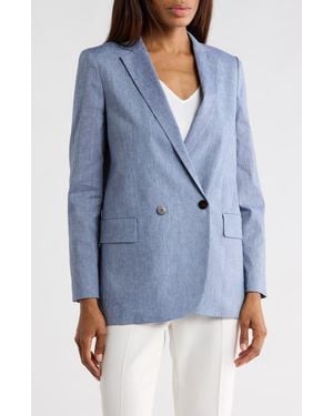 Theory Relaxed Fit Jacket - Blue