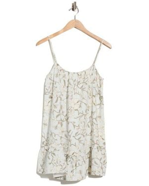Abound Cotton Gauze Minidress - White
