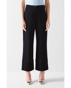 LK Bennett Eugine Crop Pants - Black