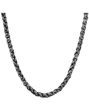 Steeltime Chain Necklace - Metallic