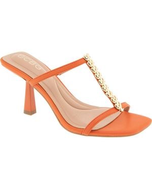 BCBGeneration Ratina Chain Trim Sandal - Pink