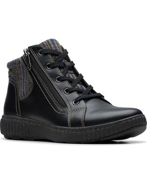 Clarks Caroline Spice Sneaker Boot - Black