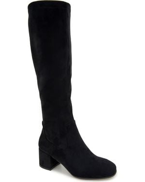 Kenneth Cole Rida Stretch Knee High Boot - Black
