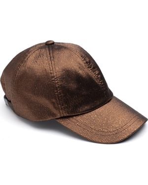 Eugenia Kim Satin Baseball Cap - Brown