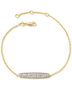 Kendra Scott Pavé Diamond Tennis Bracelet - Metallic