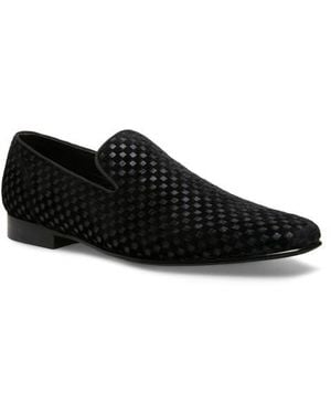 Steve Madden Lifted Smoking Slipper - Black
