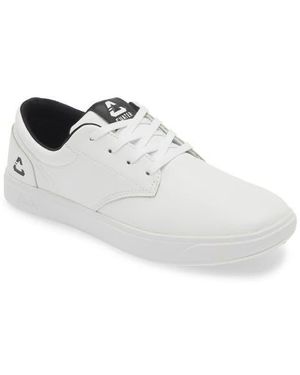 Travis Mathew Leather Golf Sneakers - White