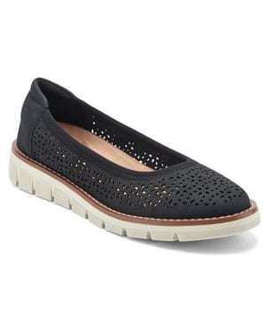 Easy Spirit Victori Perforated Slip-On Sneaker - Blue