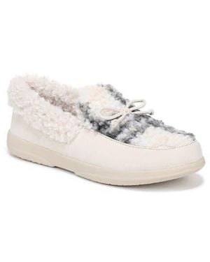 Vionic Claribel Faux Shearling Lined Slipper - White