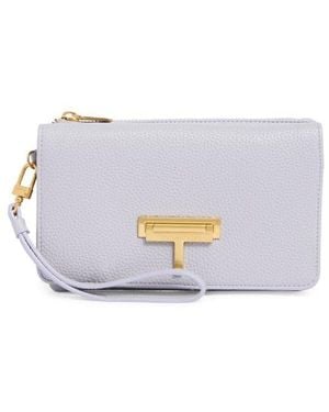 Tahari Sicily Wristlet Bifold Wallet - White