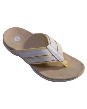 Revitalign Webbed Orthotic Flip Flop - Gray