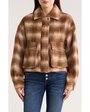 Lucky Brand Plaid Jacket - Blue