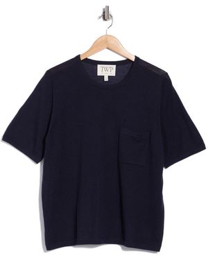 Twp True Cashmere Crewneck Sweater - Blue
