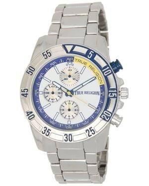 TRUE RELIGION Chronograph Bracelet Watch, 43Mm - Gray