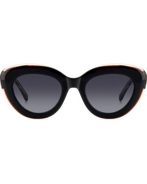 Kate Spade Capri 50Mm Gradient Cat Eye Sunglasses in Purple  display picture 3