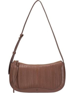 Frye Stella Baguette Shoulder Bag - Brown